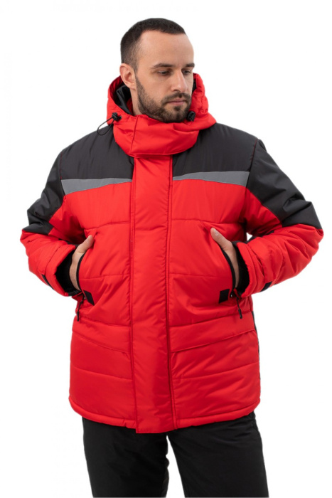 Куртка «КУР 571.11» красная